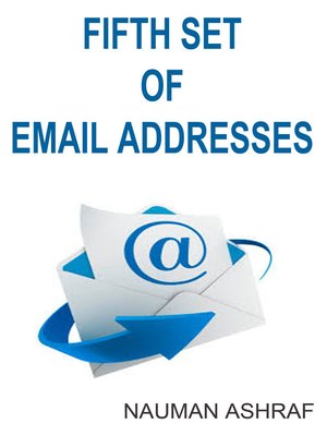 cover image of Fifth set of email addresses
